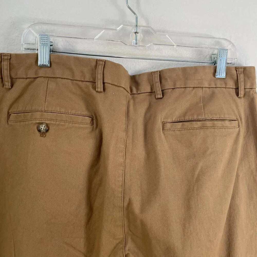 NEW Old Navy‎ Mens 38x34 Baggy Rotation Chino Pants Built-In Flex Brown